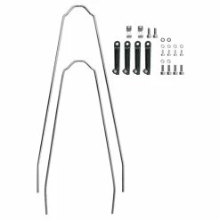 SKS U-Stays Fastening Kit For Velo 42 Urban And Velo 47 Trekking Mudguards For Suntour Forks With Eyelets