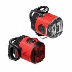 Lezyne Femto USB Drive LED Lights - Red (Pair)