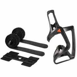 Granite Aux Carbon Side Loading Bottle Cage & Strap