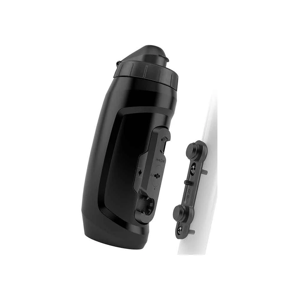 Fidlock Twist Bottle Including Bike Base Mount - Solid Black (590ml)
