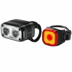KNOG Road 600 & Blinder Mini Square Light Set Including GoPro Mount